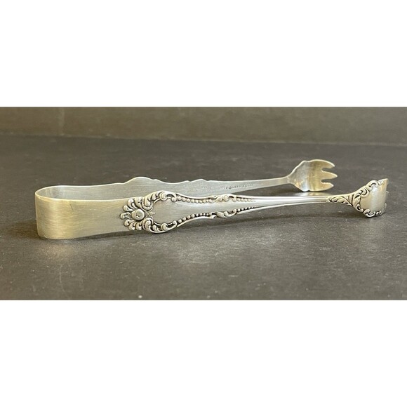 Silver Plate Sugar Tongs 1881 Rogers - Picture 1 of 8